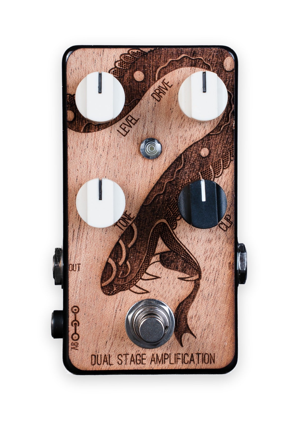 Boomslang Overdrive MK1 — Venomous Green Overdrive Pedal – Dual Stage Amplification